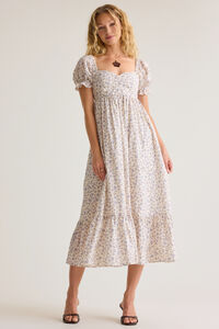 Kayela Floral Mama Dress Detail 4 - Altar'd State