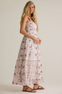 Kennedy Floral Maxi Dress Detail 3 - Altar'd State