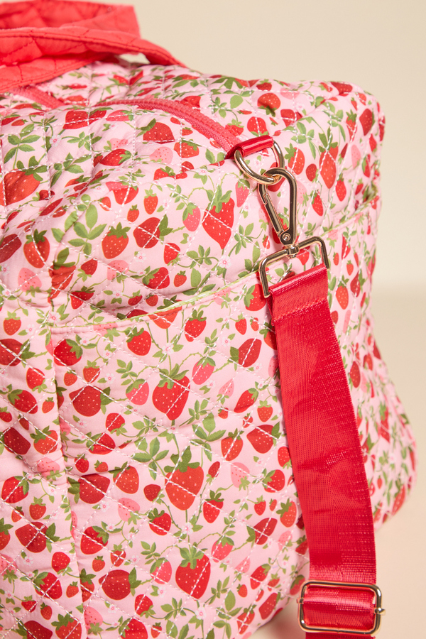 Strawberry Fields Weekender Bag Detail 2 - Altar'd State