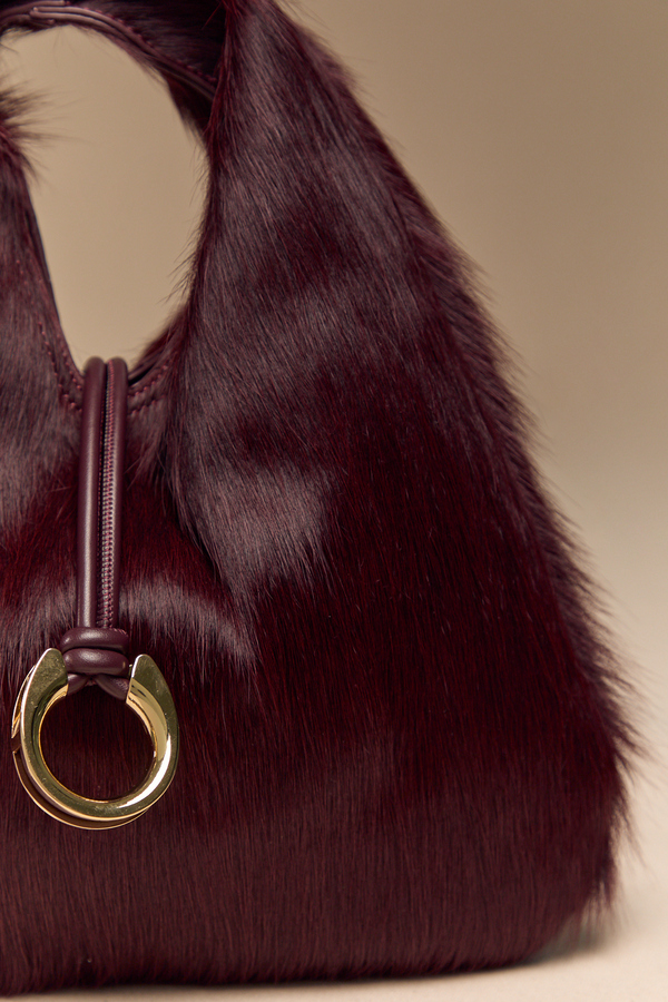Dolce Vita Mulberry Fur Bag Detail 2 - Altar'd State