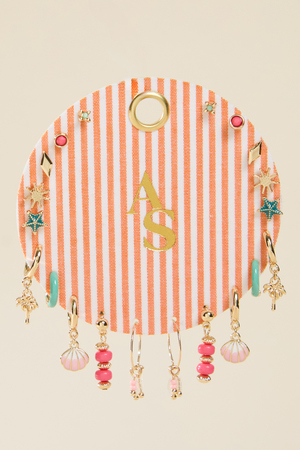 Orange & White Earring Pack - Altar'd State - 