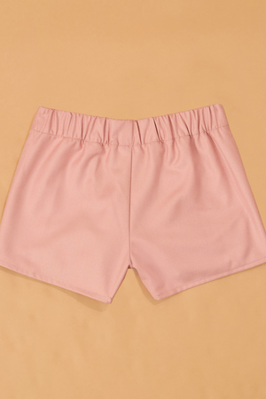 Ella Twill Bow Skort - Altar'd State - 