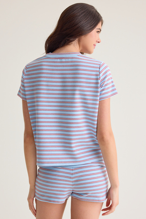 Sherry Stripe Tee - Altar'd State - 