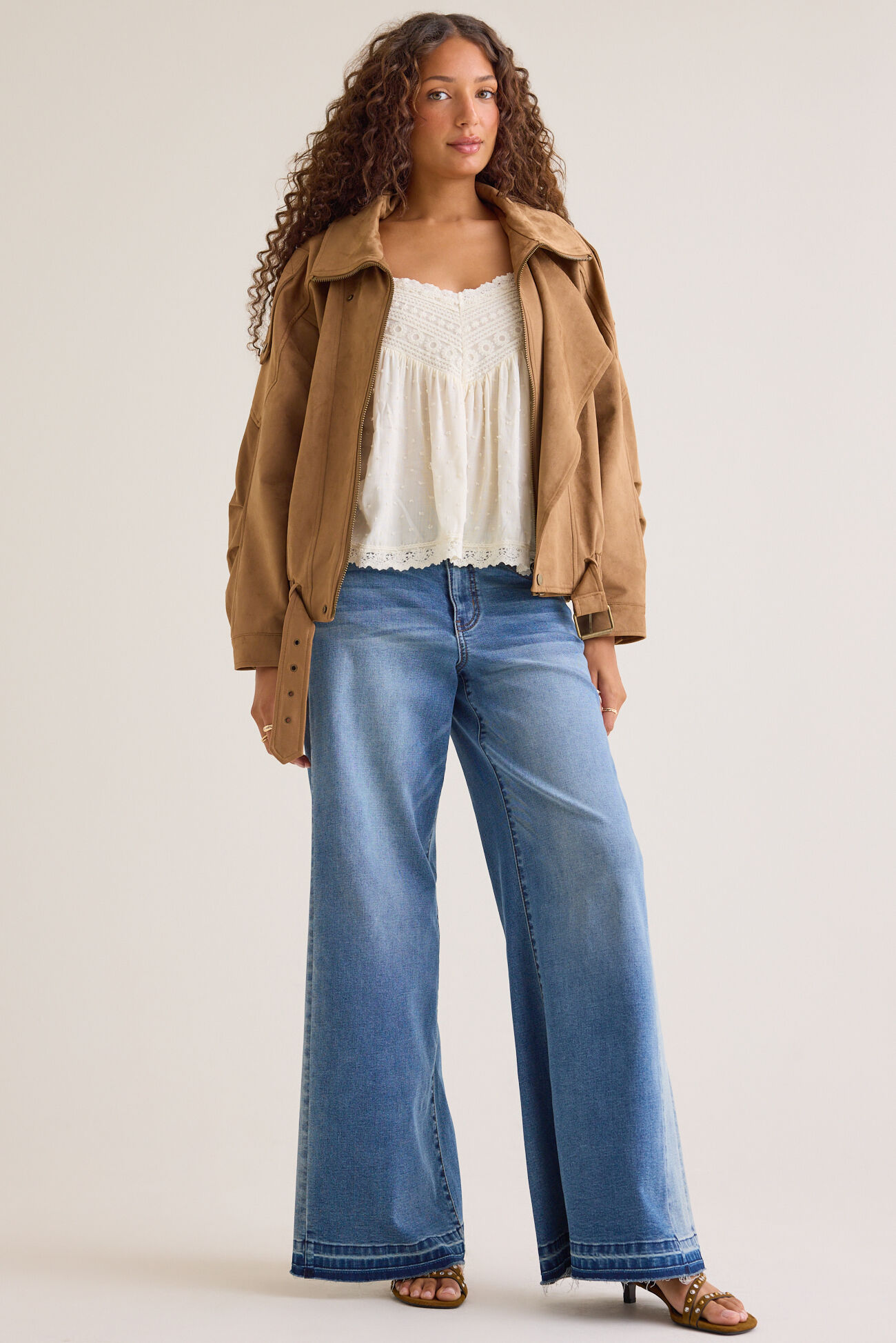 Addy Suede Bomber Jacket