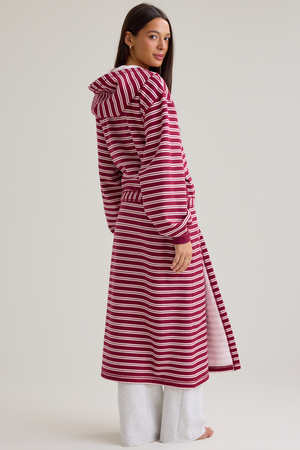 Dolores Stripe Hooded Robe - Altar'd State - 