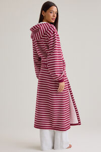 Dolores Stripe Hooded Robe Detail 5 - Altar'd State