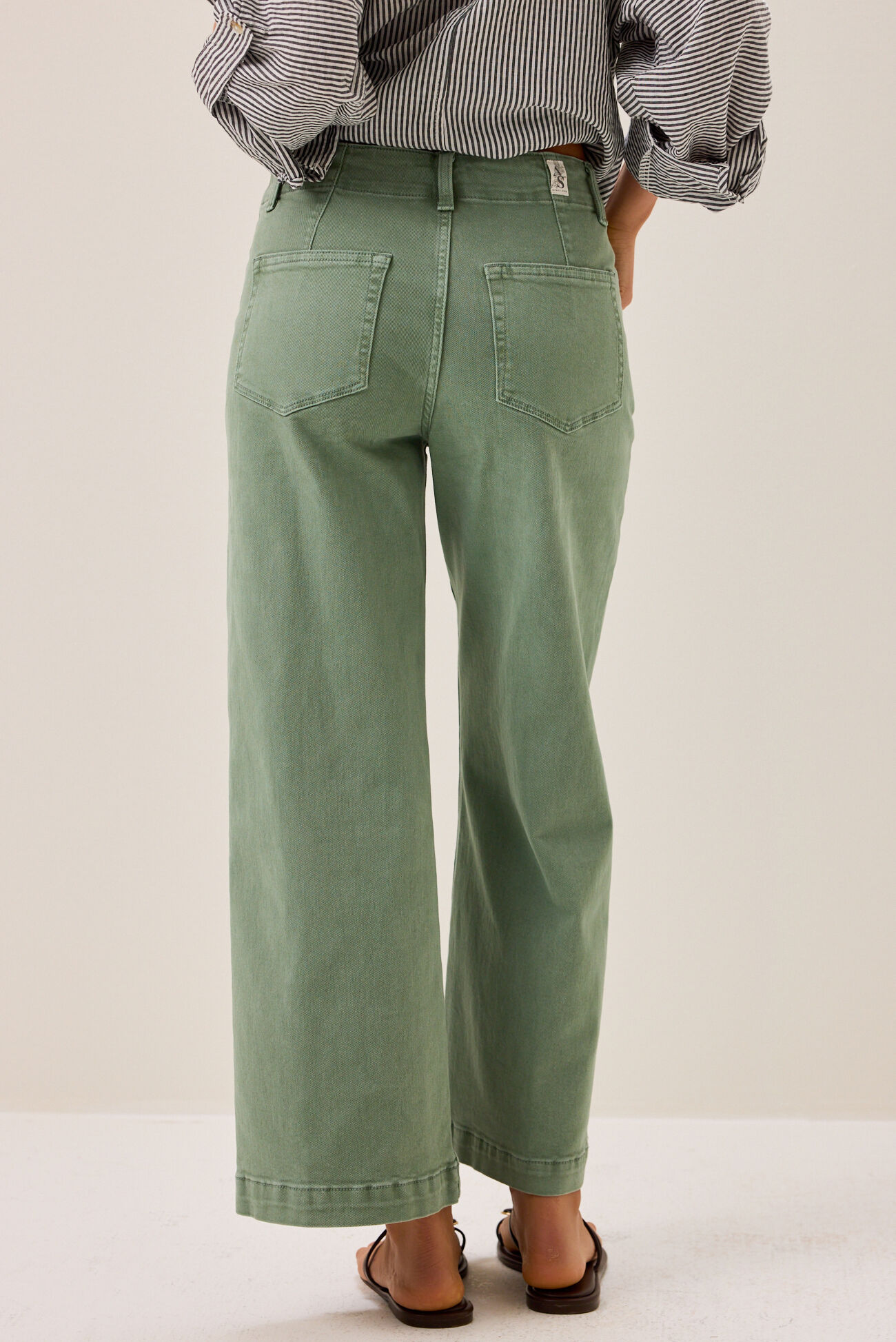 Garner Wide Leg Denim Pant