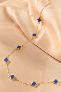 18K Gold Dainty Clover Choker Detail 3 - Altar'd State