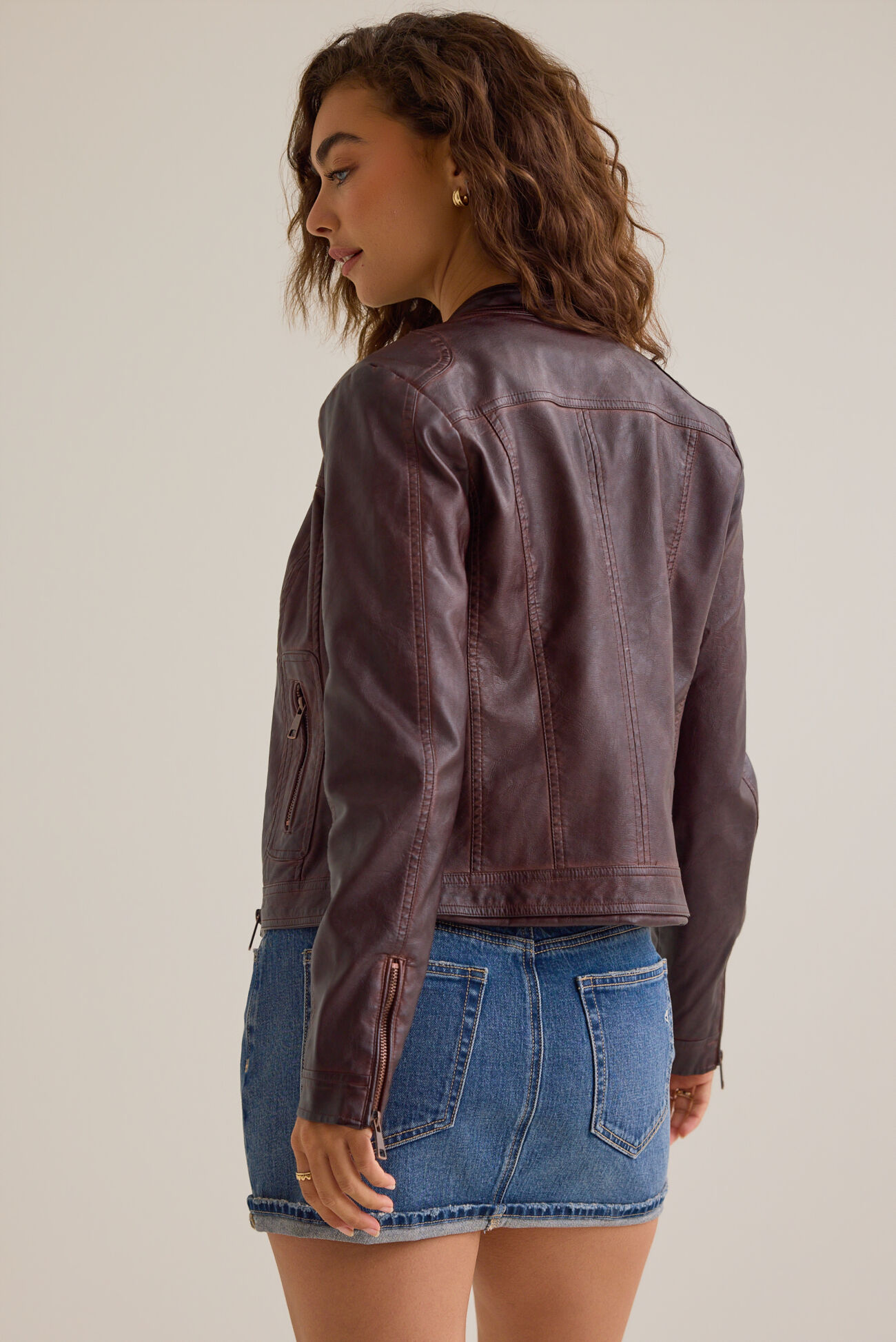 Ella Leather Jacket