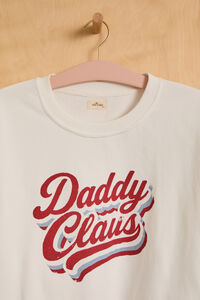 Daddy Claus Sweatshirt Detail 2 - Altar'd State
