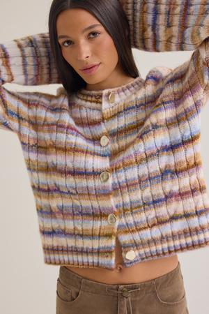 Marlow Button Up Sweater - Altar'd State
