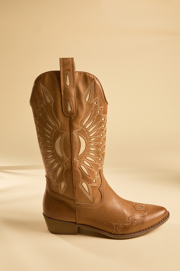 Matisse Charlotte Tall Western Boot Detail 5 - Altar'd State
