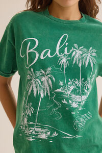 Bali Oversized Tee Detail 5 - Altar'd State