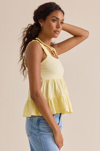 Shelby Tiered Babydoll Tank Detail 3 - Altar'd State