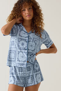 Haley Bandana Lounge Shorts - Altar'd State