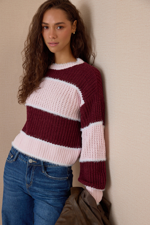 Harper June Striped Sweater - Altar'd State - 