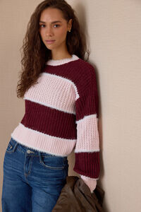 Harper June Striped Sweater Detail 5 - Altar'd State