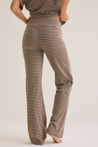 Alaya Stripe Lounge Pant Detail 6 - Altar'd State