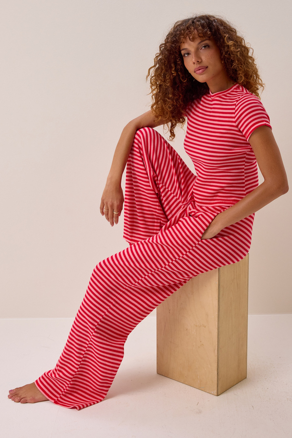 Lola Stripe Tee - Altar'd State