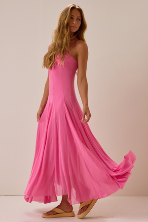 Bianka Drop Waist Maxi Dress - Altar'd State - 