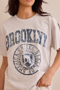 Brooklyn Oversize Tee Detail 2 - Altar'd State
