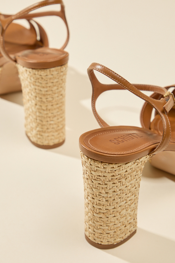 Schutz Keefa Raffia Heel Detail 4 - Altar'd State