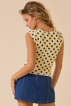 Blythe Polka Dot Top - Altar'd State - 