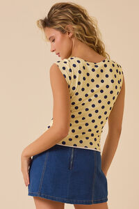 Blythe Polka Dot Top Detail 4 - Altar'd State