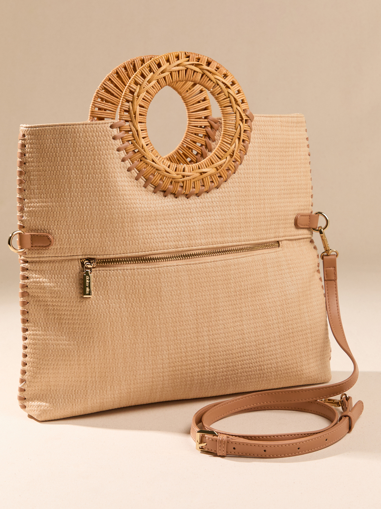 Dolce Vita Lilah Clutch Bag in Natural | Altar'd State