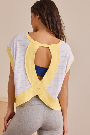 Sunny Day Open-Back Tee - Altar'd State