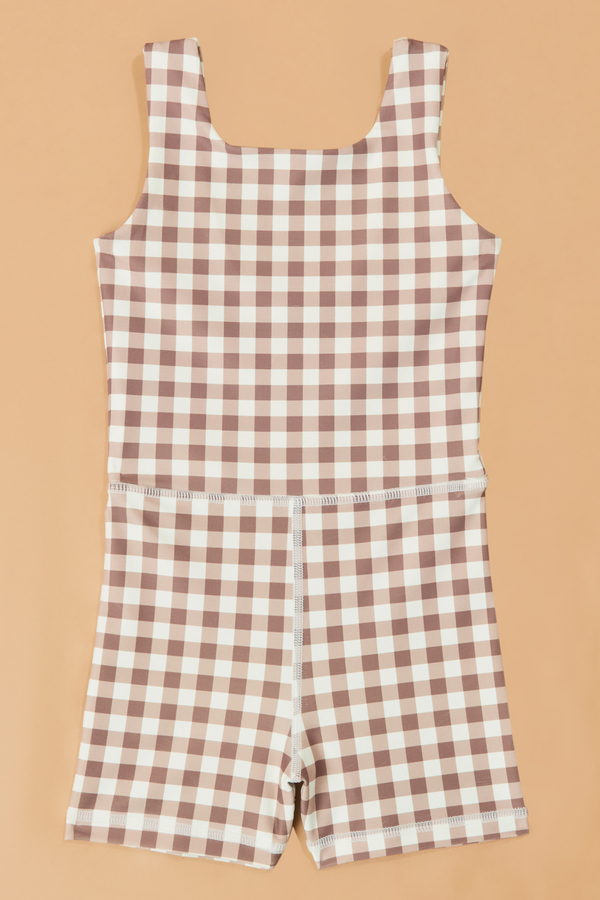 Lena Gingham Unitard - Altar'd State