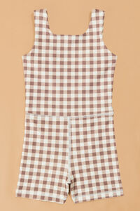 Lena Gingham Unitard - Altar'd State