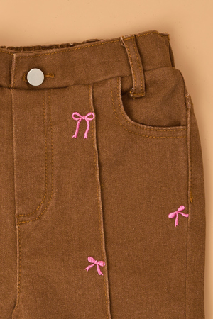 Parker Bow Top And Pant Set - Altar'd State - 
