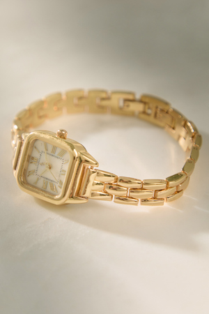 Square Face Watch Panther Link - Altar'd State - 