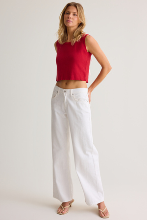 Kimberly Tie Sweater Top - Altar'd State - 