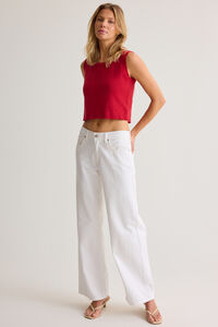Kimberly Tie Sweater Top Detail 2 - Altar'd State