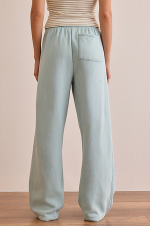 Varsity Wide Leg Sweat Pant - Altar'd State - 