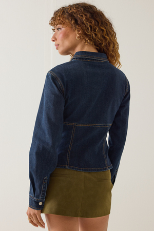 Bennett Denim Top - Altar'd State