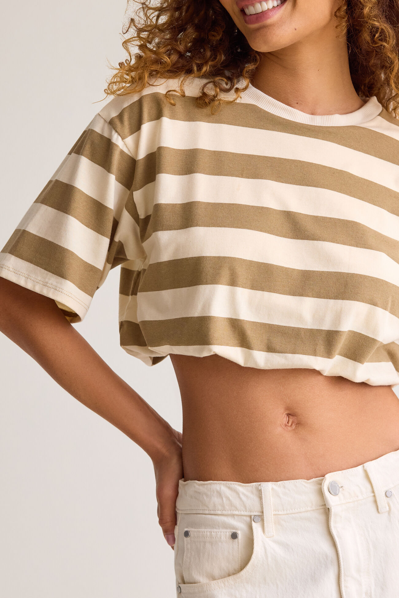 Patricia Stripe Bubble Tee