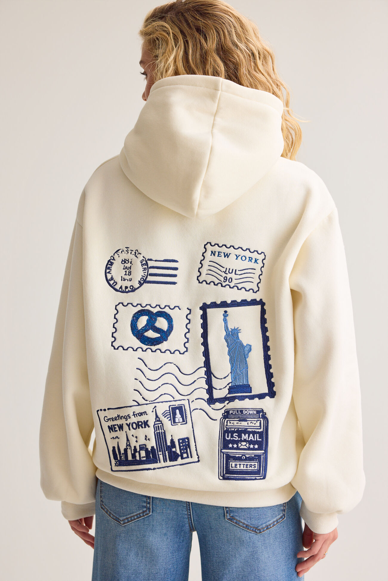NYC Postage Hoodie