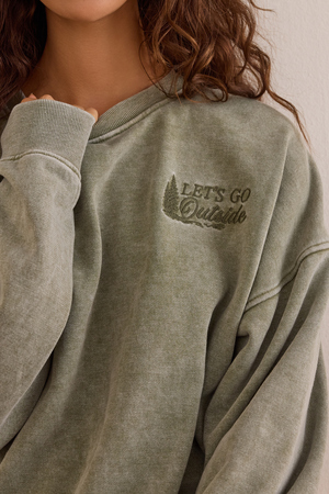 Let's Go Outside Pullover - Altar'd State - 
