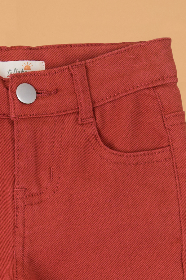 Morgan Tiered Ruffle Pants Detail 3 - Altar'd State