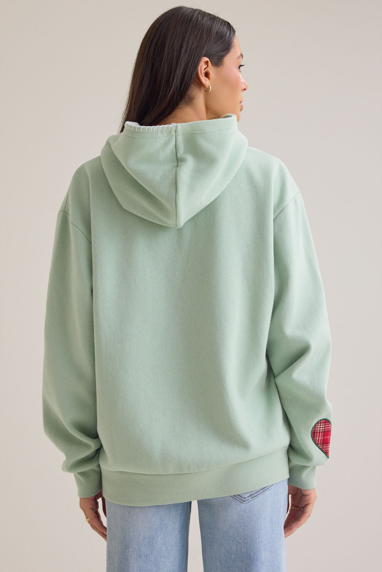 Grinchy Embroidered Hoodie