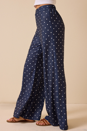 Lila Polka Dot Pant - Altar'd State - 
