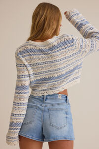 Maria Denim Short Detail 5 - Altar'd State