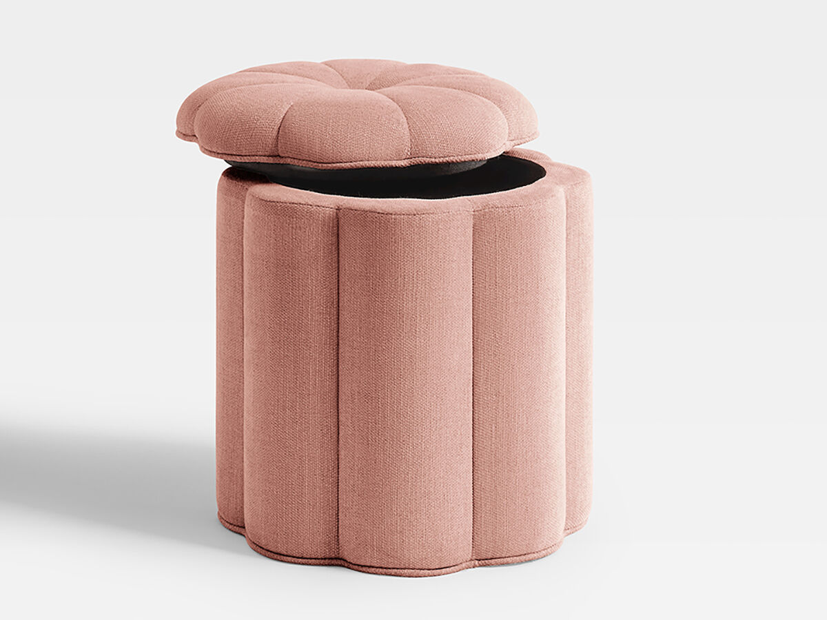 Leighton Upholstered Stool Detail 4 - Altar'd State