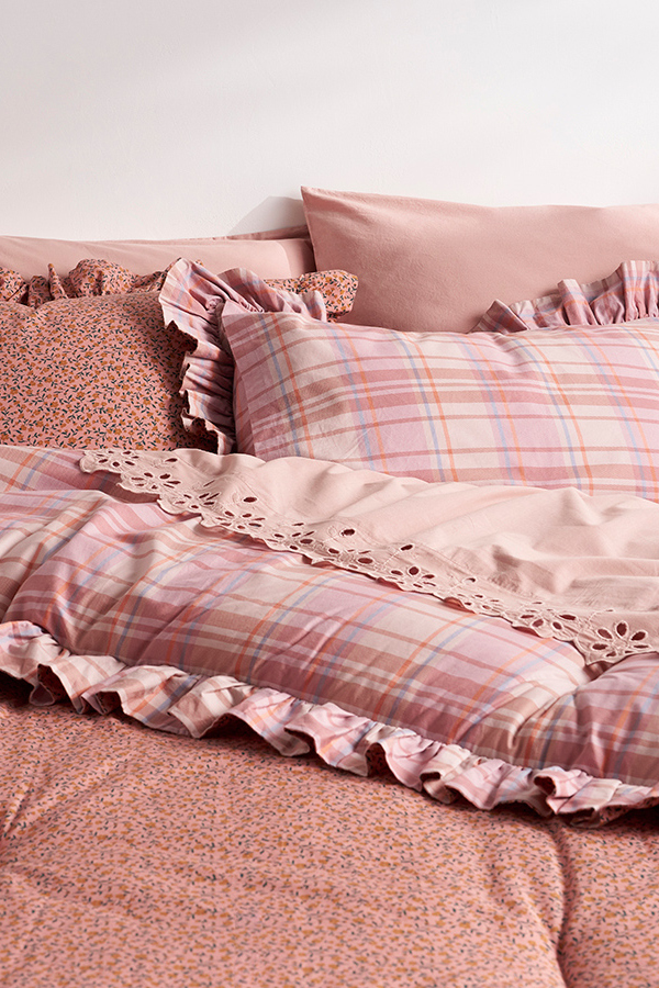 Maeve Ruffle Cotton Single Sham Detail 3 - Altar'd State