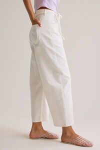 Raeleigh Tie Eyelet Pants Detail 3 - Altar'd State