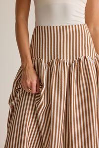 Clover Drop Waist Skirt Detail 2 - Altar'd State