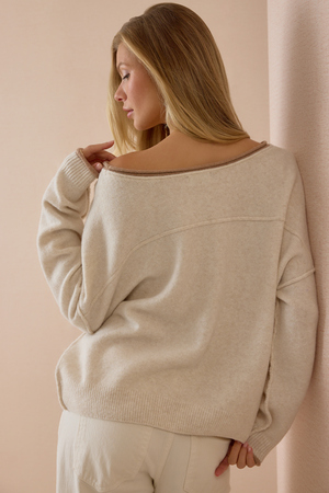 Boden Contrast Sweater - Altar'd State